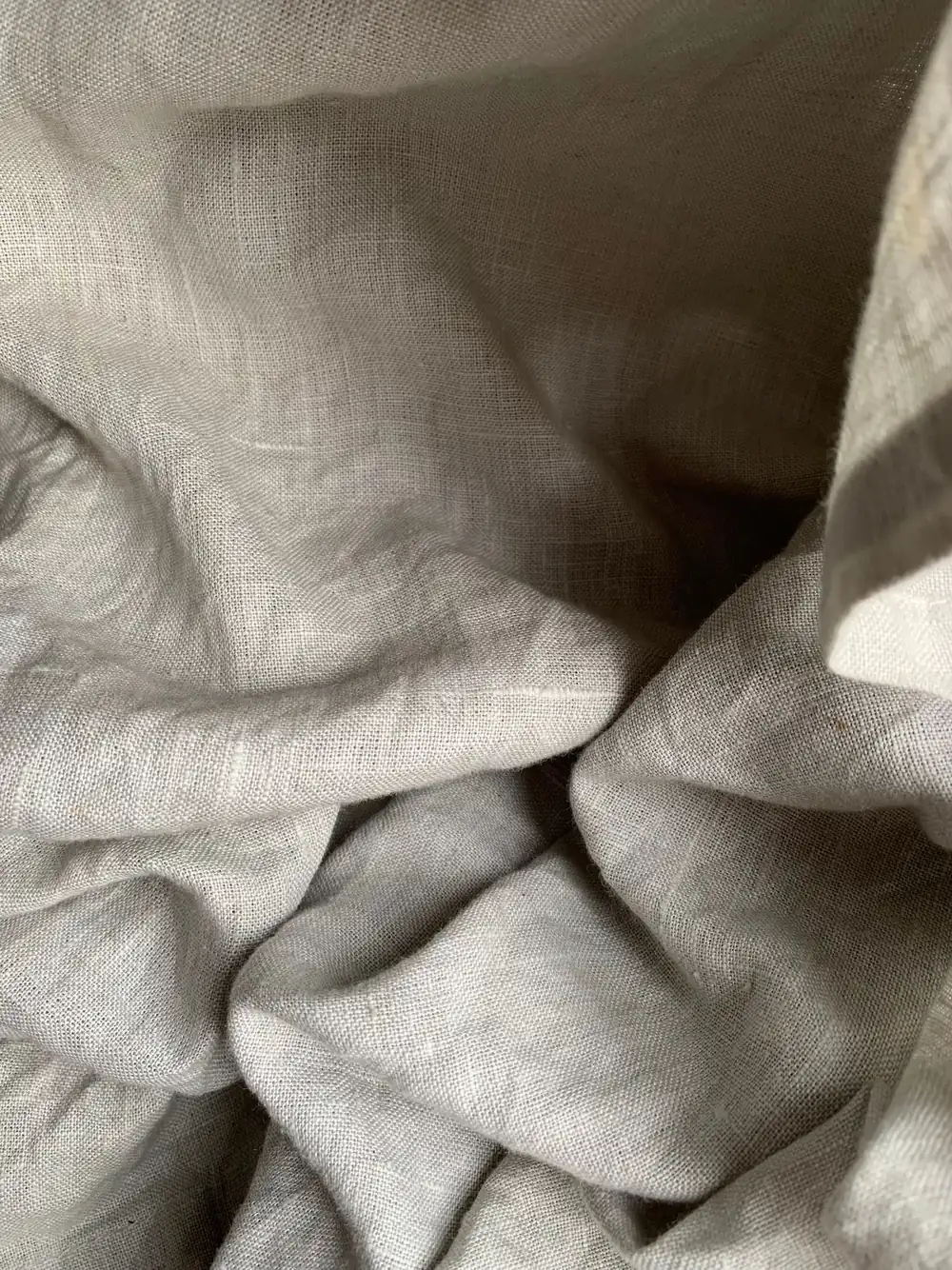 Close-up of cotton gabardine fabric