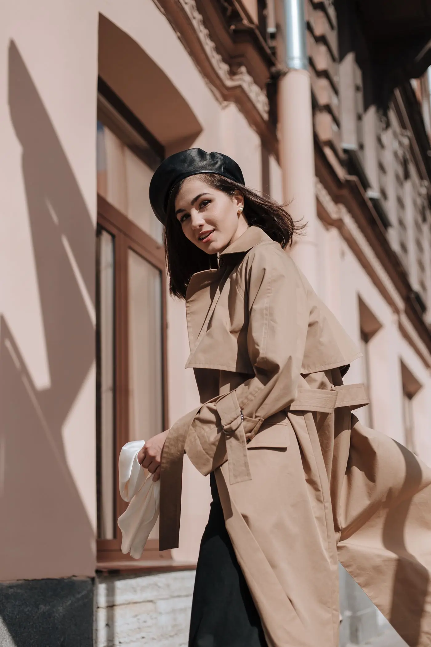 The trench worn, full length
